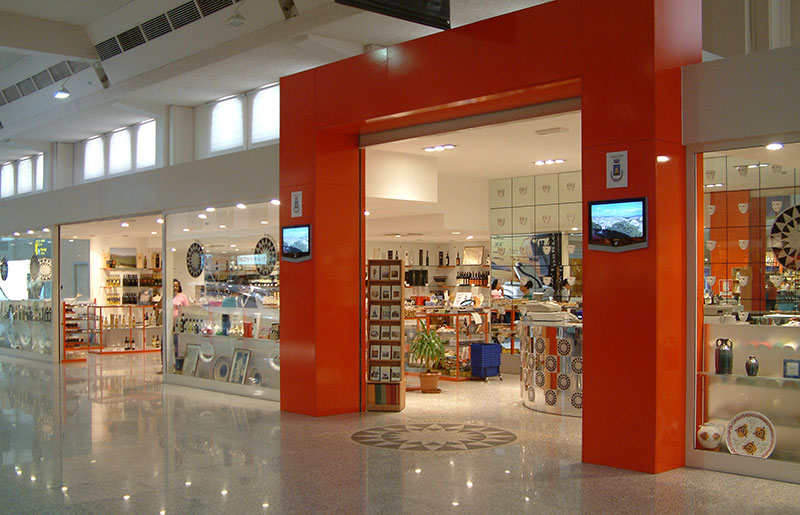 Il punto vendita Kara Sardegna nell'Aeroporto di Olbia-Costa Smeralda
