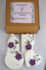 Box 4 profumatori fragranza lavanda