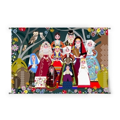 Arazzo Orizzontale  - Omaggio ad Enrico Costa (100 x 150 cm)