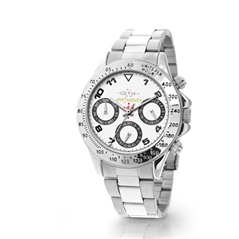 Orologio da polso UOMO - il Tempo de Homine´s (quadrante BIANCO)