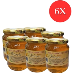 6 Vasetti di Miele Sardo di Cardo (6 x 250 gr.)