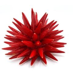 Riccio di mare Mignon colore ROSSO  (dim: 10x10x10cm)