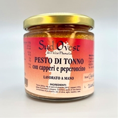 Pesto di Tonno con Capperi e Peperoncino