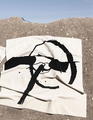 Sartapp Tappeto Black Mary - Bianco e nero (185 x 215 cm )