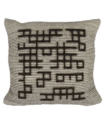 Cuscino labirinto  - Moretto (50 X 50 cm)