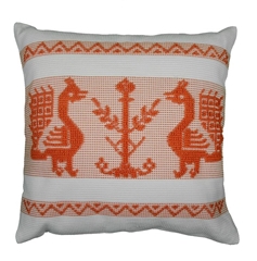 Cuscino Pavoncelle - aragosta (45 X 45 cm)