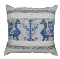 Cuscino Pavoncelle - azzurro (45 X 45 cm)