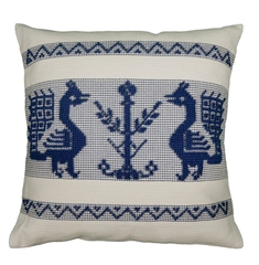 Cuscino Pavoncelle - blu (45 X 45 cm)