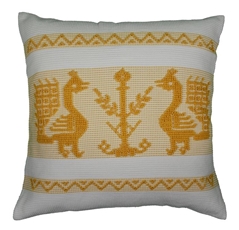 Cuscino Pavoncelle - giallo (45 X 45 cm)