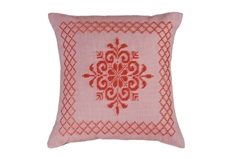 Cuscino pistoccu con cornice - Aragosta (45 X 45 cm)