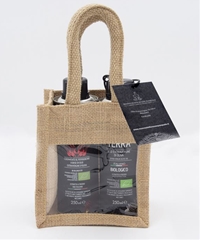 Confezione regalo in juta Madre Terra Bio - Dimonios 250 ml
