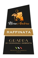 NeroAmbra di Luigi Poscia RAFFINATA - Grappa di Cannonau Ambrata Bottiglia 50 cl