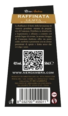 NeroAmbra di Luigi Poscia RAFFINATA - Grappa di Cannonau Ambrata Bottiglia 50 cl