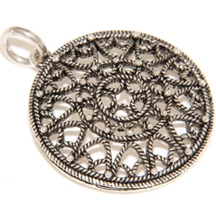 RR Orafi in Sassari Ciondolo in filigrana sarda d´argento 24 mm