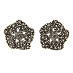 Orecchini fiori di filigrana d´argento