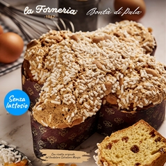 La Forneria di Pula Colomba  Artigianale Classica Mandorlata 750g - Bontà di Pula Scatola 750 g