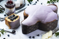 La Forneria di Pula Colomba ricoperta di cioccolato rosa con confettura di mirto sardo da spalmare Scatola...