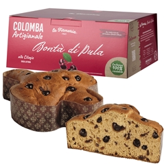 Colomba  Artigianale alle Ciliegie  - Bontà di Pula