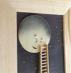 Wood Cun Sa Linna Scala luna Scatola 1 Kg