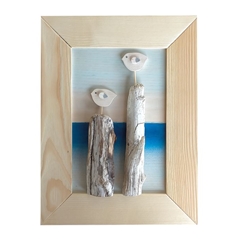 Gabbiani (dim: 39 x 30 x 5 cm)