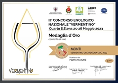 Pedra Majore 6 Bottiglie di  MONTI - Vermentino di Sardegna DOC 2021 (6 x 75 cl.)