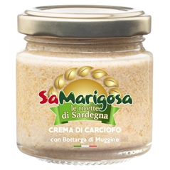 Crema di Carciofo con Bottarga di muggine