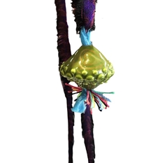 Collana Butone Piccolo VERDE - cm 3