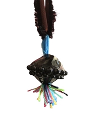 Collana Butone Piccolo NERO -  cm 3