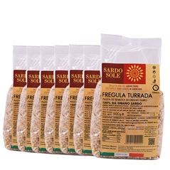 6 confezioni di Fregola Turrada SARDO SOLE