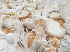 Antico Dolce Selargino Dolci sardi misti bianchi Incarto 1 Kg