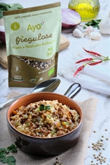 Le Fregulose, zuppa disidratata di pasta e lenticchie biologici