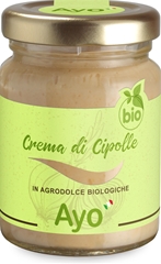 Crema di cipolle in agrodolce biologiche