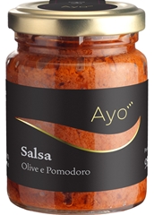 Salsa di olive e  pomodori secchi
