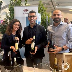 Kara Sardegna con Marco Loddo, direttore commerciale Vigne Surrau al Porto Cervo Wine & Food Festival
