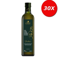 30 BOTTIGLIE di Olio extravergine d´oliva Corax Fruttato