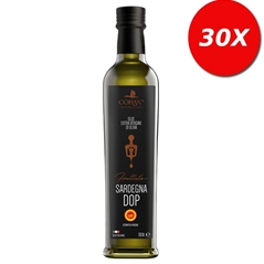 30 BOTTIGLIE di Olio extravergine d´oliva Corax D.O.P