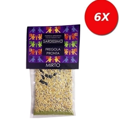 6 CONFEZIONI di FREGOLA PRONTA MIRTO
