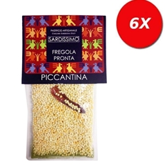 6 CONFEZIONI di FREGOLA PICCANTINA