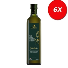 6 BOTTIGLIE di Olio extravergine d´oliva Corax Fruttato