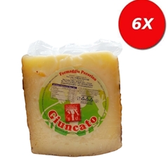 6 PEZZI di GIUNCATO - FORMAGGIO PECORINO SEMISTAGIONATO