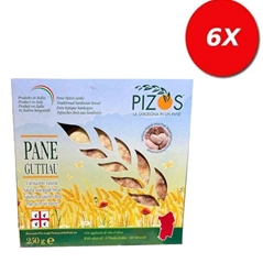 6 CONFEZIONI di PANE GUTTIAU PIZOS