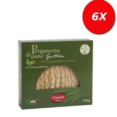 6 CONFEZIONI di PERGAMENA DI PANE GUTTIAU AL ROSMARINO