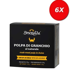 6 VASETTI di Polpa di GRANCHIO