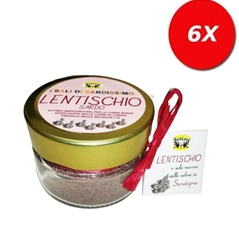 6 VASETTI di SALE E LENTISCHIO