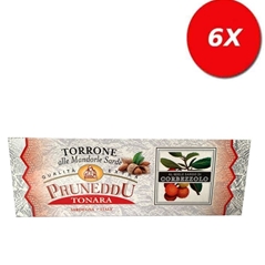 6 CONFEZIONI di Torrone mandorle e miele di Corbezzolo