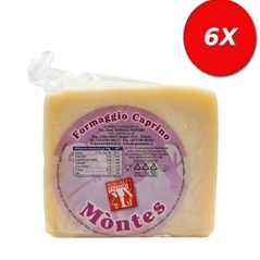 6 PEZZI di MONTES - FORMAGGIO PRODOTTO CON LATTE DI CAPRA