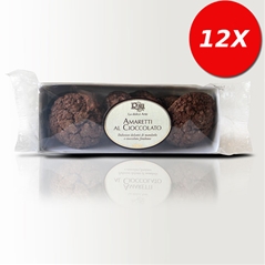 12 CONFEZIONI di Amaretti al cioccolato