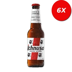 6 BOTTIGLIE di Birra Ichnusa
