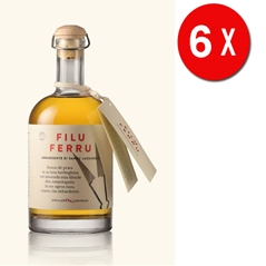 6 BOTTIGLIE di Filu ferru barricato - Acquavite di vino affinata in botti in rovere
