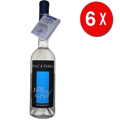 6 BOTTIGLIE di Filu e´ ferru - Acquavite di vernaccia